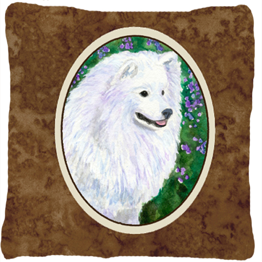 American Eskimo Indoor & Outdoor Fabric Decorative Pillow