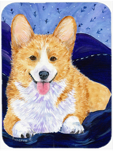Corgi Glass Cutting Board - Large
