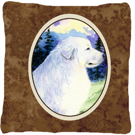 Great Pyrenees Indoor & Outdoor Fabric Decorative Pillow