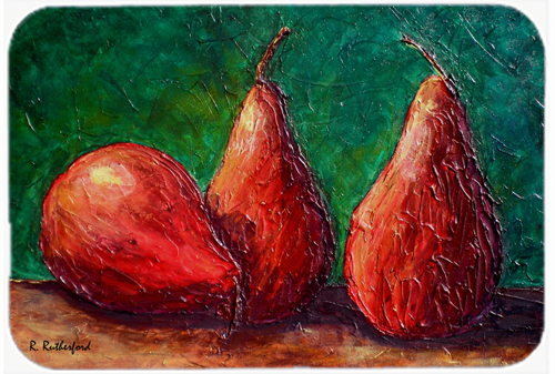 12 x 15 in. Pears Glass Cutting Board, Large