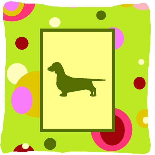 Dachshund Fabric Decorative Pillow
