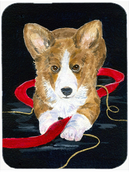 Corgi Glass Cutting Board- Large