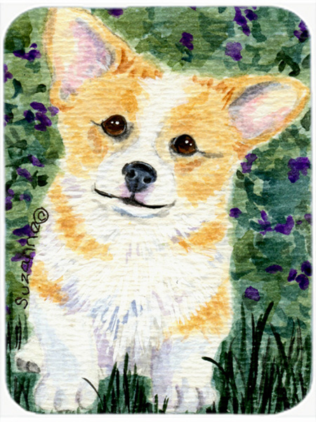 Corgi Glass Cutting Board - Large