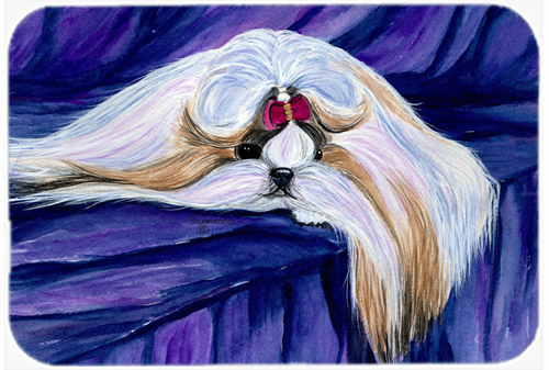 12 x 15 in. Shih Tzu Glass Cutting Board, Large