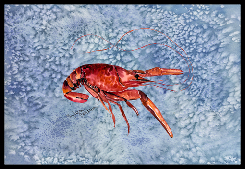 Crawfish Indoor Or Outdoor Doormat