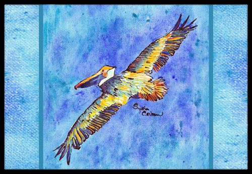 Pelican Indoor Or Outdoor Doormat