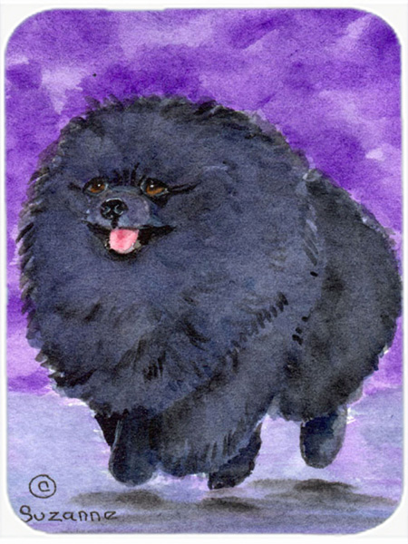 Pomeranian Glass Cutting Board - Large