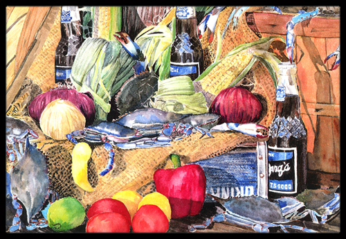 36 x 24 in. Crab Indoor Or Outdoor Doormat