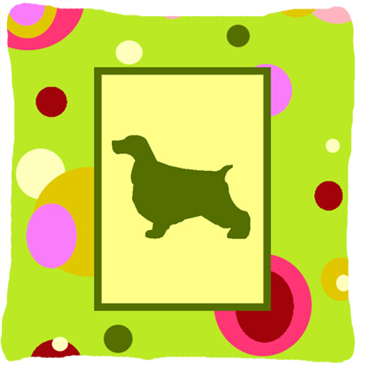 Cocker Spaniel Fabric Decorative Pillow