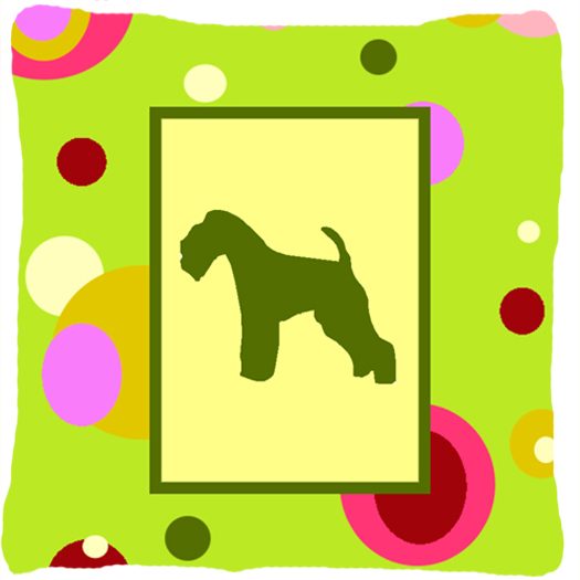 Lakeland Terrier Fabric Decorative Pillow