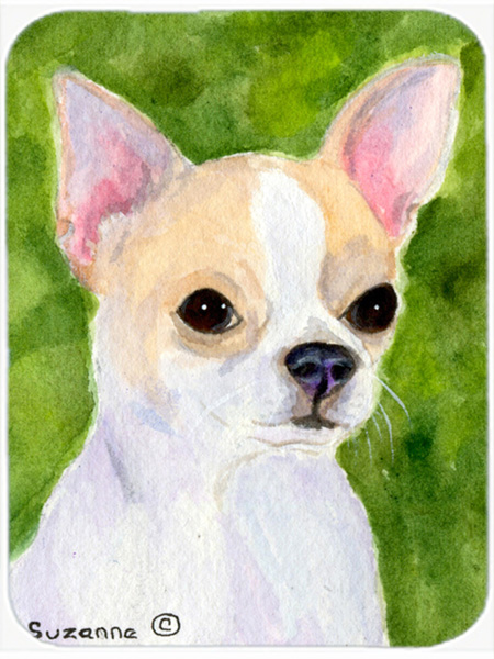 Chihuahua Glass Cutting Board - Large
