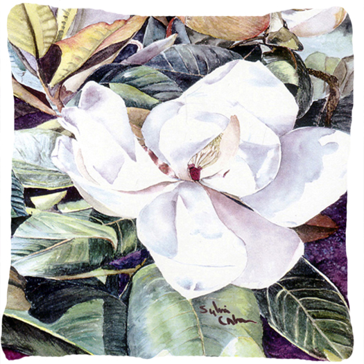 Flower - Magnolia Decorative Indoor & Outdoor Fabric Pillow