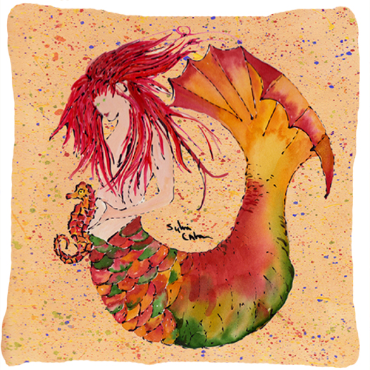 Mermaid Decorative Indoor & Outdoor Fabric Pillow