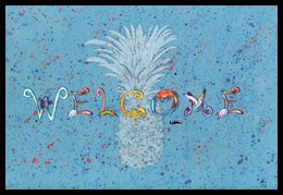 Pineapple Indoor Or Outdoor Doormat- 24 x 36 in.