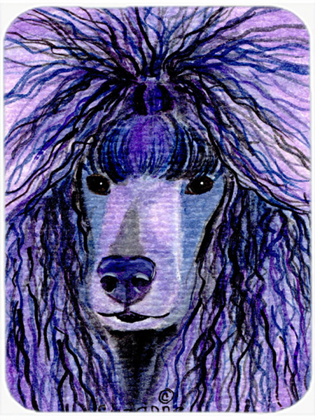 SS8800LCB Poodle Glass Cutting Board- Large
