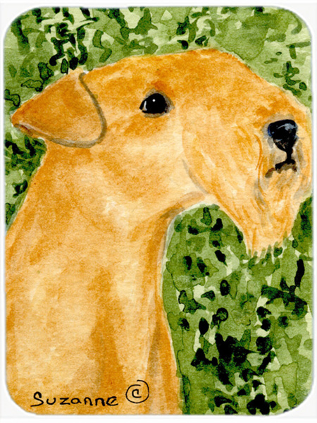 Lakeland Terrier Glass Cutting Board- - Large