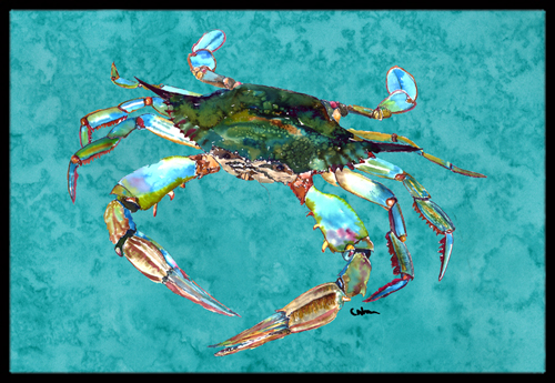 Crab Indoor Or Outdoor Doormat, 24 x 36 in.