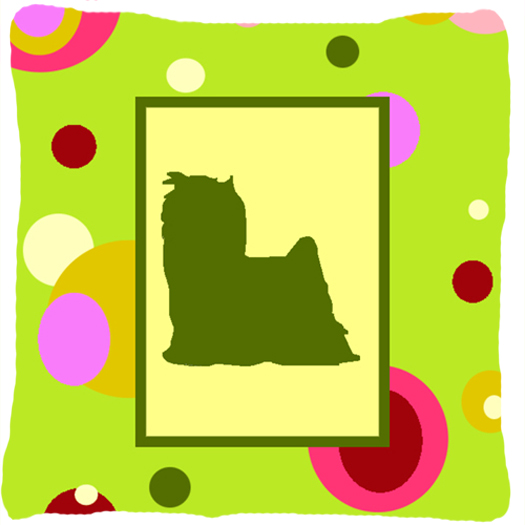 Yorkie Decorative Indoor & Outdoor Fabric Pillow