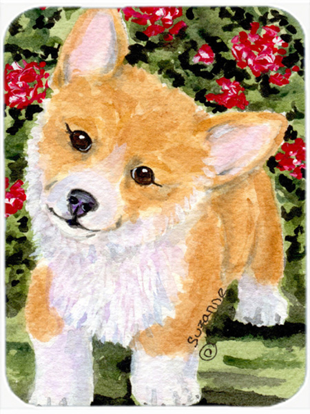 Corgi Glass Cutting Board- Large