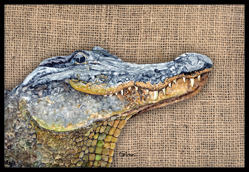 Alligator Indoor Or Outdoor Doormat, 24 x 36 in.