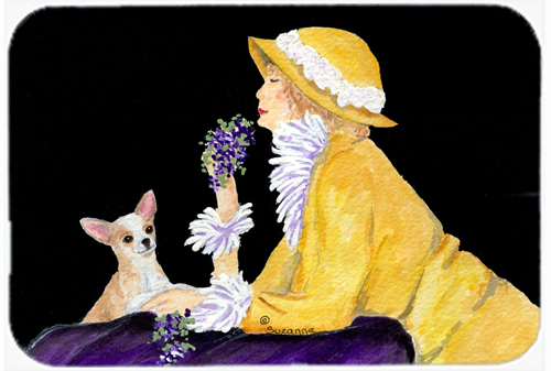 Chihuahua Glass Cutting Board- Large