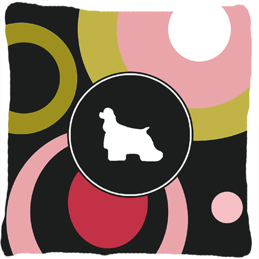 Cocker Spaniel Decorative Indoor & Outdoor Fabric Pillow