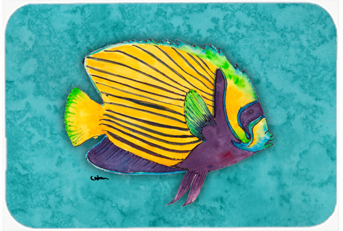Picture of Carolines Treasures 8674LCB Fish Tropical Glass Cutting Board- Large