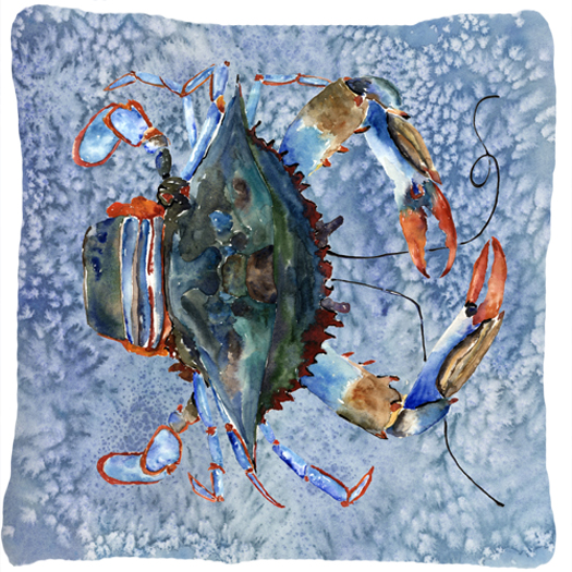 Crab Decorative Indoor & Outdoor Fabric Pillow