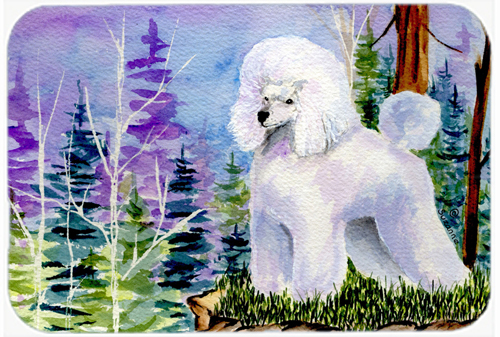 Poodle Glass Cutting Board, Large