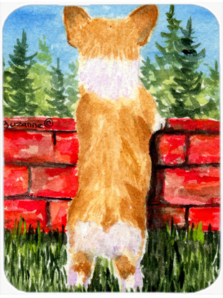 Corgi Glass Cutting Board- Large