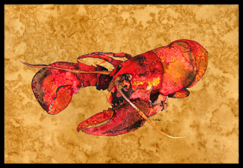 Lobster Indoor or Outdoor Doormat - 24 x 36 in.