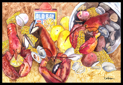 Lobster Indoor Or Outdoor Doormat- 24 x 36 in.