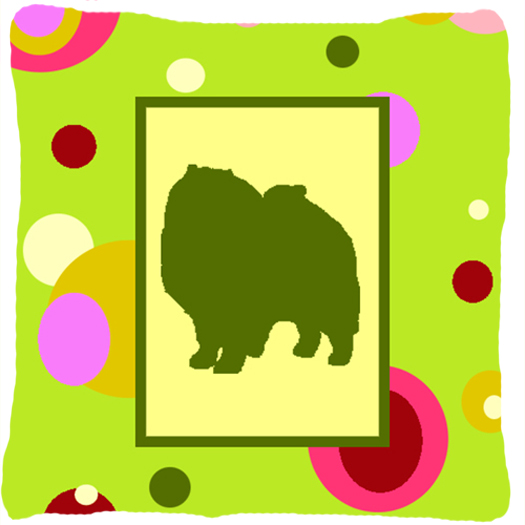 Keeshond Decorative Indoor & Outdoor Fabric Pillow