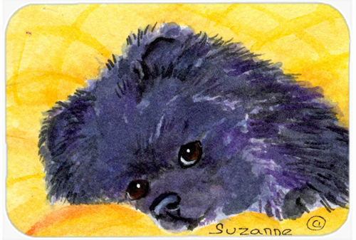 Pomeranian Glass Cutting Board- Large