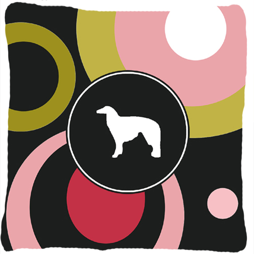 Borzoi Decorative Indoor & Outdoor Fabric Pillow