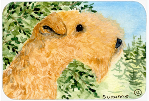 Lakeland Terrier Glass Cutting Board- Large