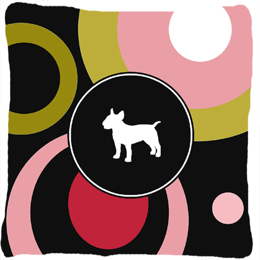 Bull Terrier Decorative Indoor & Outdoor Fabric Pillow