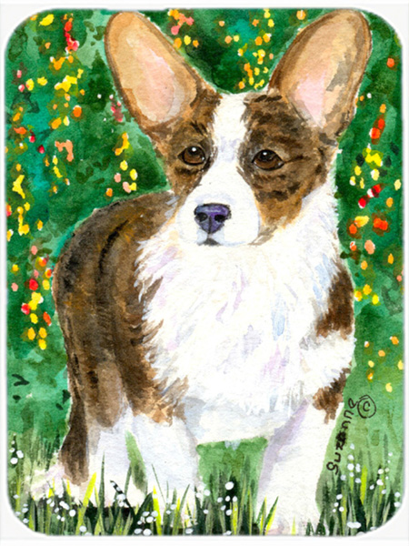 Corgi Glass Cutting Board- Large