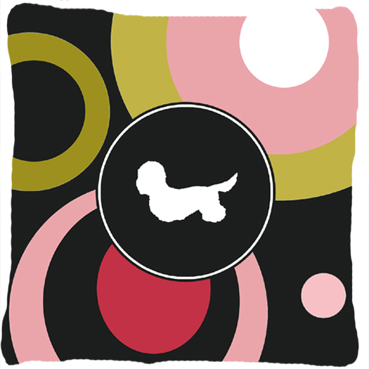 Dandie Dinmont Terrier Decorative Indoor & Outdoor Fabric Pillow