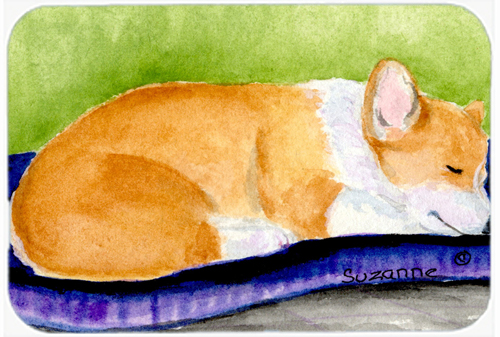 Corgi Glass Cutting Board- Large