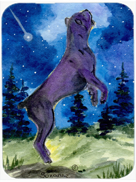 Cane Corso Glass Cutting Board- Large