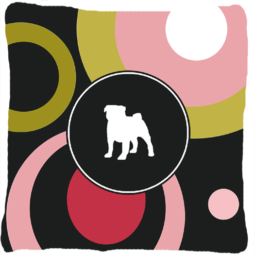 Pug Decorative Indoor & Outdoor Fabric Pillow