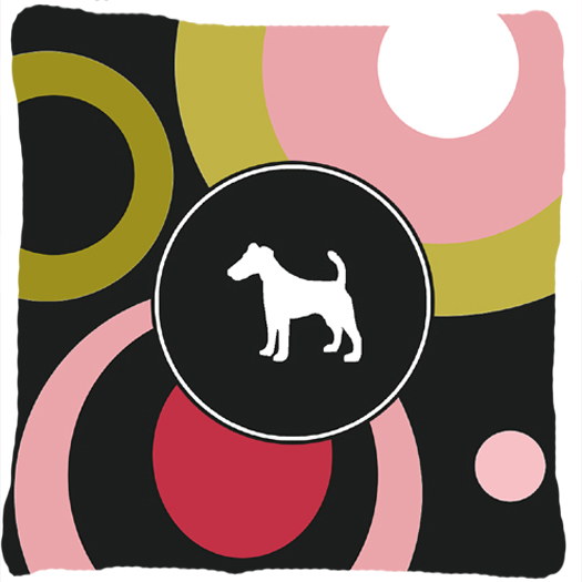 Fox Terrier Decorative Indoor & Outdoor Fabric Pillow