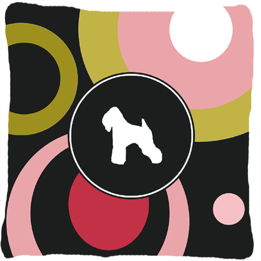 Wheaten Terrier Soft Coated Decorative Indoor & Outdoor Fabric Pillow