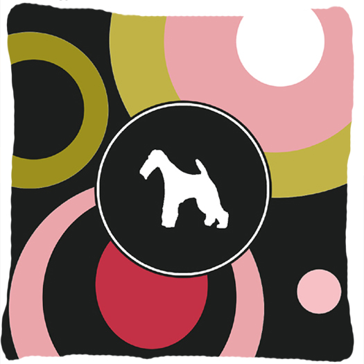Fox Terrier Decorative Indoor & Outdoor Fabric Pillow