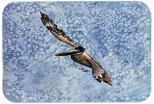Picture of Carolines Treasures 8150LCB 15 x 12 in. Pelican Glass Cutting Board - Large