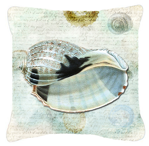 14 x 14 in. Shells Fabric Decorative Pillow