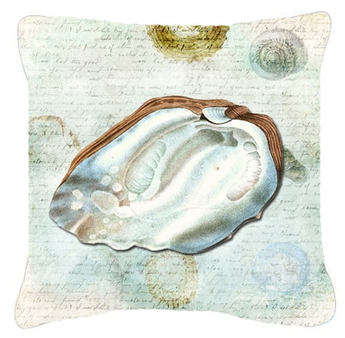 14 x 14 in. Shells Fabric Decorative Pillow