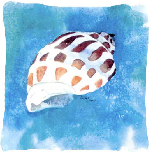 Shells Decorative Fabric Pillow