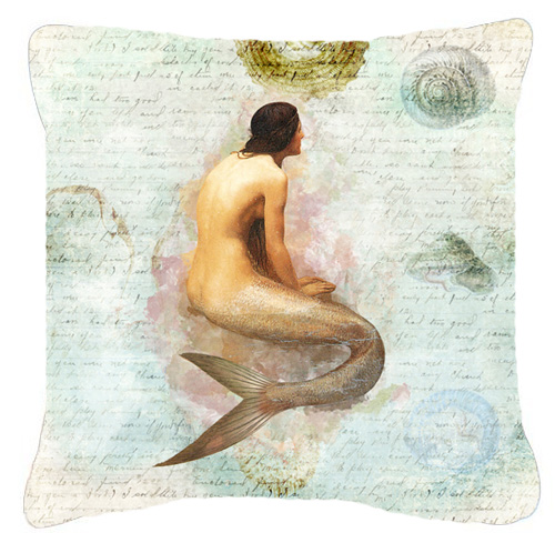 Mermaids and Mermen Fabric Decorative Pillow